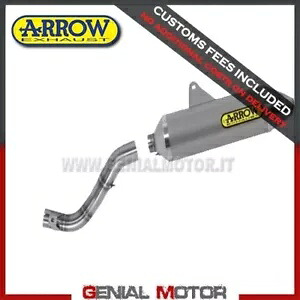 エキゾースト + リンクパイプ アロー サンダー タイタン ホンダ CRF 250 L 2017 - 2018 Exhaust + Link Pipe Arrow Thunder Titan Honda Crf 250 L 2017 - 2018 【並行輸入品】