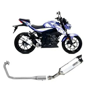 フルエキゾースト アローヘッダー R Alu Th F キャブ スズキ GSX S 125 2017 - 2020 Full Exhaust Arrow Headers R Alu Th F Carb Suzuki GSX S 125 2017 - 2020 【並行輸入品】
