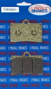 リンダル ゴールド プラス ブレーキ パッド オーガニック インディアン チーフ 2002-2003、2009-2013 Lyndall Gold Plus Brake Pads Organic Indian Chief 2002-2003,2009-2013 【並行輸入品】