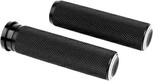 アレンネス フュージョン グリップ デュアル リング ブラック #07-310 ハーレーダビッドソン Arlen Ness Fusion Grips Dual Ring Black #07-310 Harley Davidson 【並行輸入品】