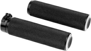 アレンネス フュージョン グリップ デュアル リング ブラック #07-308 ハーレーダビッドソン Arlen Ness Fusion Grips Dual Ring Black #07-308 Harley Davidson 【並行輸入品】