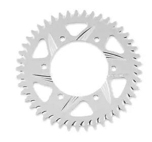 Vortex アルミ リア スプロケット 44T 530 シルバー #527-44 スズキ/トライアンフ用 Vortex Aluminum Rear Sprocket 44T 530 Silver #527-44 for Suzuki/Triumph 【並行輸入品】