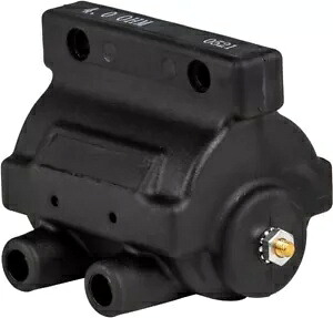 エンドポスト付きハードドライブデュアルファイア点火コイル 12V 4 オーム #10-2024 HardDrive Dual Fire Ignition Coil With End Posts 12V 4 Ohm #10-2024 【並行輸入品】