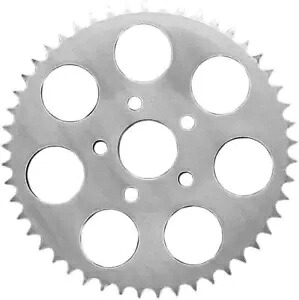 DS リア ホイール スプロケット フラット 49T クローム ハーレーダビッドソン スポーツスター #142955 DS Rear Wheel Sprocket Flat 49T Chrome Harley Davidson Sportster #142955 【並行輸入品】