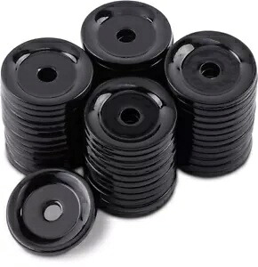 Woody's Grand Digger ラウンド アルミニウム サポート プレート ブラック 5/16 インチ 48 パック Woody's Grand Digger Round Aluminum Support Plate Black 5/16\
