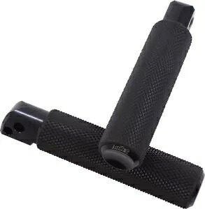 アレンネス ローレットフットペグ ブラックパッセンジャー #07-943 ハーレーダビッドソン Arlen Ness Knurled Footpegs Black Passenger #07-943 Harley Davidson 【並行輸入品】