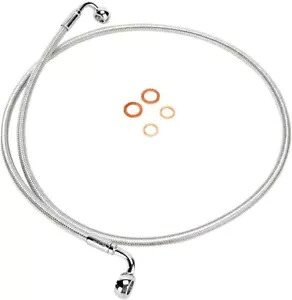 マグナム スターリング クロマイト II E-Z アライン フロント ブレーキ ライン 42 インチ #36242SW Magnum Sterling Chromite II E-Z Align Front Brake Line 42\
