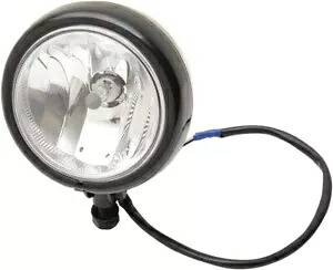 DS スイベルベース スポットライト H8 ハロゲン 4-1/2 インチ 光沢のあるブラック クリア/ホワイト DS Swivel-Base Spotlight H8 Halogen 4-1/2\