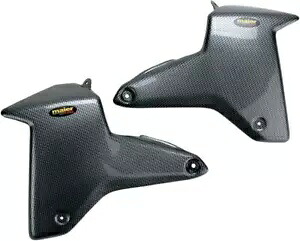 Maier ラジエーター エアスクープ ブラック カーボンファイバー ルック スズキ QuadRacer 450 に適合 Maier Radiator Air Scoops Black Carbon Fiber Look fits Suzuki QuadRacer 450 【並行輸入品】