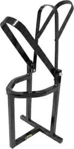 Motorsport Products 直径 19 インチ～23 インチのホイール用クランプホイールチョック Motorsport Products Clamping Wheel Chock for 19\