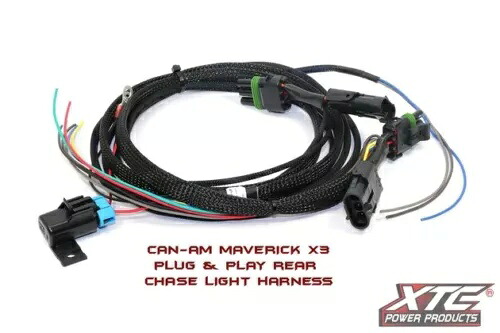 XTC パワー リア チェイス ライト バー ワイヤリング ハーネス #CAN-MAV-LBH Can-Am XTC Power Rear Chase Light Bar Wiring Harness #CAN-MAV-LBH Can-Am 【並行輸入品】