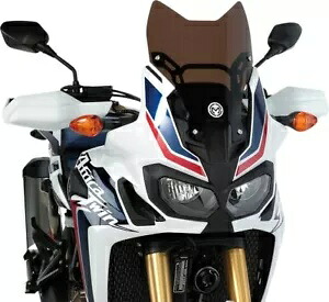 ムースショーティー ウィンドスクリーン -5インチ ブラウン ホンダ CRF1000L アフリカツイン 2016-2017 Moose Shorty Windscreen -5\