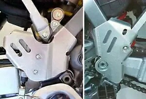 Works Connection フレームガード アルミニウム #15-342 スズキ RM250 2004-2008 に適合 Works Connection Frame Guards Aluminum #15-342 fits Suzuki RM250 2004-2008 【並行輸入品】
