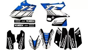 Flu Designs プロチームシリーズ PTS 6 グラフィックスキットはヤマハ YZ125/YZ250 1996-2001 に適合します。 Flu Designs Pro Team Series PTS 6 Graphics Kit fits Yamaha YZ125/YZ250 1996-2001 【並行輸入品】