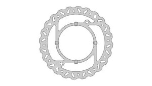 Moto-Master Nitro 260mm ブレーキローター フロント #110404-PU Husqvarna Moto-Master Nitro 260mm Brake Rotor Front #110404-PU Husqvarna 【並行輸入品】