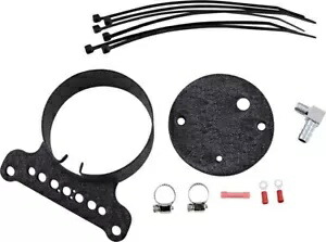 ドラッグ スペシャリティーズ シングル ゲージ ブラケット リンクル ブラック ハーレーダビッドソン Drag Specialties Single Gauge Bracket Wrinkle Black Harley Davidson 【並行輸入品】