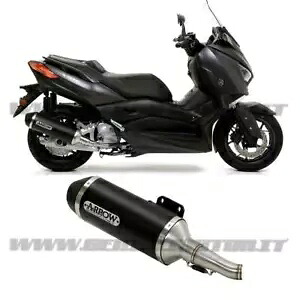 フルエキゾースト キャット アロー アーバン アルミニウム ブラック ヤマハ X-Max 300 2017 - 2020 Full Exhaust Kat Arrow Urban Aluminium Black Yamaha X-Max 300 2017 - 2020 【並行輸入品】