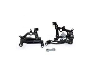 Sbk 調整可能なリアセット ブラックブラック Ducabike ドゥカティ パニガーレ 899 2013 - 2015 Sbk Adjustable Rearsets Black-black Ducabike For Ducati Panigale 899 2013 - 2015 【並行輸入品】
