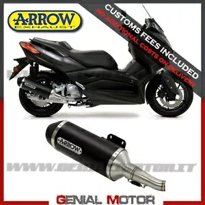 フルエキゾースト キャット アロー アーバン アルミニウム ブラック ヤマハ X-Max 125 2018 - 2020 Full Exhaust Kat Arrow Urban Aluminium Black Yamaha X-Max 125 2018 - 2020 【並行輸入品】