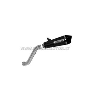 エキゾースト + リンク Arrow Xkone スチール ブラック BMW R ナイン T スクランブラー 2016 - 2021 Exhaust + Link Arrow Xkone Steel Black Bmw R Nine T Scrambler 2016 - 2021 【並行輸入品】