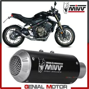 Mivv コンプリートエキゾースト MK3 ブラックイノックスブラック ホンダ CB 650 R 2019 - 2020用 Mivv Complete Exhaust MK3 Black Inox black for HONDA CB 650 R 2019 - 2020 【並行輸入品】