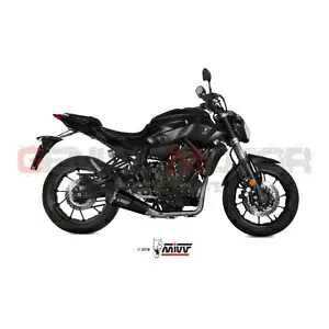 Mivv コンプリートエキゾースト デルタ レース ブラック ステンレススチール ヤマハ Mt-07 2014 - 2020 Mivv Complete Exhaust Delta Race Black Stainless Steel Yamaha Mt-07 2014 - 2020 【並行輸入品】 135,850円