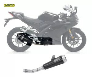 フルエキゾースト アロープロ ニクロムブラック ヤマハ MT125 2021 - 2023 Full Exhaust Arrow Pro Nichrom Black Yamaha MT 125 2021 - 2023 【並行輸入品】