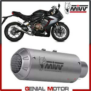 Mivv コンプリートエキゾースト MK3 Inox ホンダ CBR 650 R 2019 - 2020用 Mivv Complete Exhaust MK3 Inox for HONDA CBR 650 R 2019 - 2020 【並行輸入品】