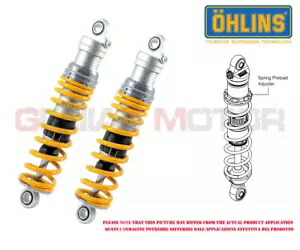 オーリンズ ショックアブソーバー STX 36 スクーター ホンダ モンキー (MSZ 125) 2018 - 2023 HO 919 Ohlins Shock Absorber STX 36 SCOOTER Honda Monkey (msz 125) 2018 - 2023 HO 919 【並行輸入品】
