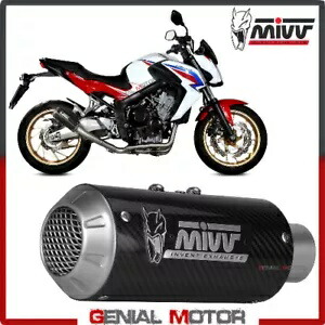 Mivv コンプリートエキゾースト MK3 カーボン HONDA CB 650 F 2014 - 2018 H.055.SM3C Mivv Complete Exhaust MK3 Carbon for HONDA CB 650 F 2014 - 2018 H.055.SM3C 【並行輸入品】 134,750円