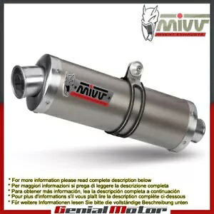 Mivv 承認エキゾーストマフラー オーバルチタン Ducati 996 1994 - 2001 用 Mivv Approved Exhaust Mufflers Oval Titanium for Ducati 996 1994 - 2001 【並行輸入品】