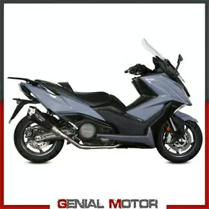 フルエキゾースト Mivv デルタ レース スチール ブラック Kymco Ak 550 2017 - 2020 Full Exhaust Mivv Delta Race Steel Black Kymco Ak 550 2017 - 2020 【並行輸入品】