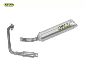 フルエキゾースト アローサンダー スチールキャップ チタン ヤマハ YZF-R 125 2021 - 2023 Full Exhaust Arrow Thunder Steel Cap Titan Yamaha Yzf-r 125 2021 - 2023 【並行輸入品】