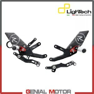LIGHTECH R バージョン調整可能リアセット BMW S 1000 RR 2015 - 2018 LIGHTECH R VERSION ADJUSTABLE REAR SETS Bmw S 1000 RR 2015 - 2018 【並行輸入品】