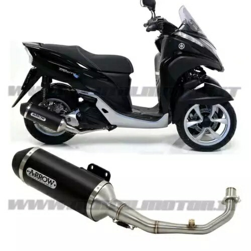 フルエキゾースト キャットアロー アーバン アルミブラック ヤマハ トリシティ 125 2018 - 2020 Full Exhaust Kat Arrow Urban Alumin Black Yamaha Tricity 125 2018 - 2020 【並行輸入品】