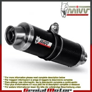 Mivv 承認エキゾーストマフラー GP カーボン Ducati Monster S2R 1000 2006 - 2007 用 Mivv Approved Exhaust Mufflers GP Carbon for Ducati Monster S2R 1000 2006 - 2007 【並行輸入品】