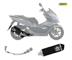 フルエキゾースト キャット アロー アーバン ブラック スチール C Al N ホンダ PCX 125 2021 - 2023 Full Exhaust Kat Arrow Urban Black Steel C Al N Honda Pcx 125 2021 - 2023 【並行輸入品】