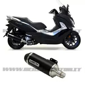エキゾースト + リンクパイプ カットアロー アーバン アルミ N ブラック Sym Cruisym 300 2017 - 2020 Exhaust + Link Pipe Kat Arrow Urban Alu N Black Sym Cruisym 300 2017 - 2020 【並行輸入品】｜カスタムパーツ WORLD倉庫