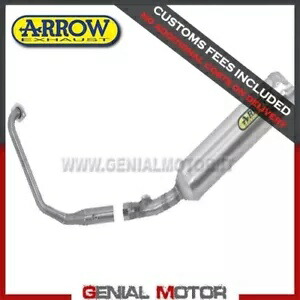 フルエキゾースト 触媒付き アローサンダー アルミニウム ヤマハ Mt125 2014 - 2016 Full Exhaust Catalyzed Arrow Thunder Aluminium Yamaha Mt125 2014 - 2016 【並行輸入品】