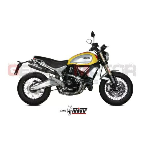 Mivv 排気マフラー GP Pro カーボン DUCATI SCRAMBLER 1100 2018 - 2020用 Mivv Exhaust Mufflers Gp Pro Carbon for DUCATI SCRAMBLER 1100 2018 - 2020 【並行輸入品】