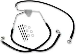 DS 拡張リア非 ABS ブレーキ ライン キット +3 インチ ブラック #212251 DS Extended Rear Non-ABS Brake Line Kit +3\