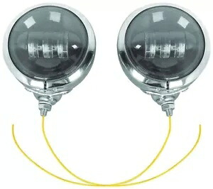 レトリック ライティング パッシング ランプ ブラケットなし ブラック/クローム #LLC-PL-BC Letric Lighting Passing Lamps without Brackets Black/Chrome #LLC-PL-BC 【並行輸入品】