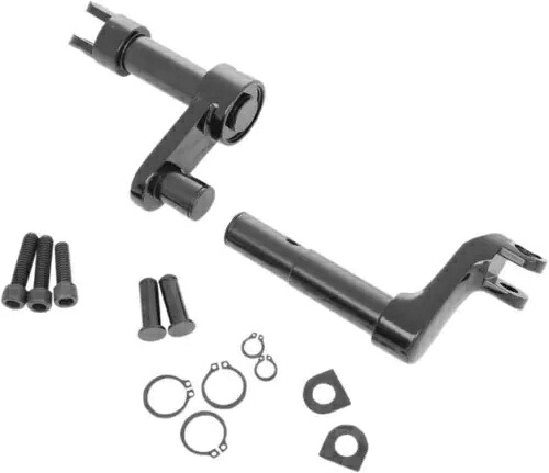 DS フォワード コントロール フットペグ コンバージョン キット +2 インチ ブラック ハーレーダビッドソン スポーツスター DS Forward Control Footpeg Conversion Kit +2\