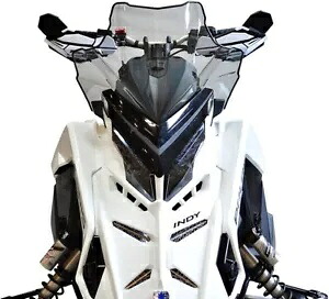 パワーマッド コブラ ウィンドシールド ロー 15 インチ スモーク #14621 ポラリス Powermadd Cobra Windshield Low 15\