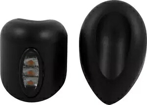 コドリン エリプス フロント ウインカー ブラック #K68459 ハーレーダビッドソン ロード グライド Kodlin Elypse Front Turn Signals Black #K68459 Harley Davidson Road Glide 【並行輸入品】