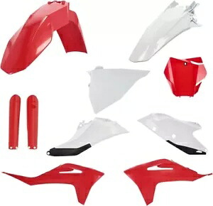 Acerbis フルプラスチックキット レッド/ホワイト #2872791005 ガス ガス MC 125 2021-2023 Acerbis Full Plastics Kit Red/White #2872791005 Gas Gas MC 125 2021-2023 【並行輸入品】