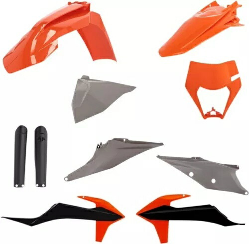 Acerbis フルプラスチックキット 21 オリジナル KTM 350 EXC-F/500 EXC-F/350 XCF-W Acerbis Full Plastics Kit 21 Original KTM 350 EXC-F/500 EXC-F/350 XCF-W 【並行輸入品】
