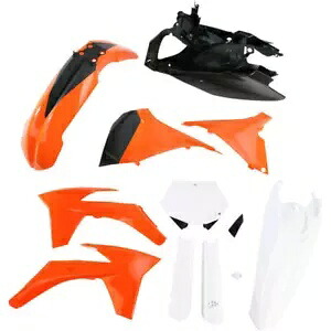 Acerbis フルプラスチックキット 11 オリジナル #2205282882 KTM Acerbis Full Plastics Kit 11 Original #2205282882 KTM 【並行輸入品】