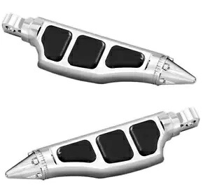 Kuryakyn スティレット ドライバー フットペグ オス マウント クローム #4475 ハーレーダビッドソン Kuryakyn Stiletto Driver Footpegs Male Mount Chrome #4475 Harley Davidson 【並行輸入品】