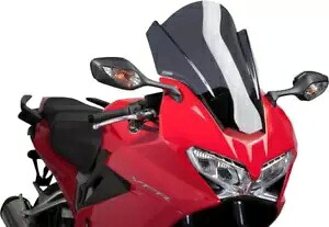 Puig ツーリング ウィンドスクリーン ダークスモーク ホンダ VFR800F インターセプター デラックス用 Puig Touring Windscreen Dark Smoke for Honda VFR800F Interceptor Deluxe 【並行輸入品】